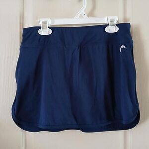 Navy Blue Head Tennis Mini Skirt Skort Size Small NWOT Golf Athleisure Running